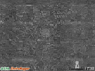 Zip code 73651 satellite photo by USGS