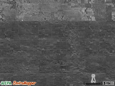 Zip code 73722 satellite photo by USGS