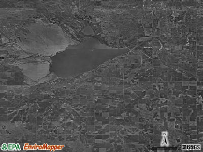 Zip code 73749 satellite photo by USGS