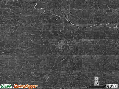 Zip code 73750 satellite photo by USGS