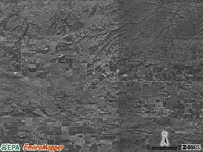 Zip code 73838 satellite photo by USGS