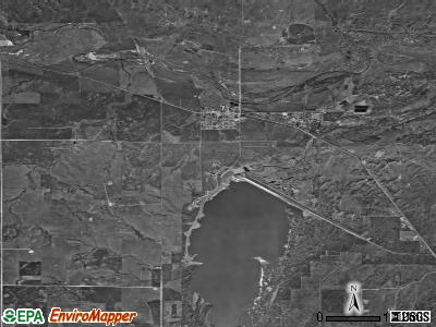 Zip code 73841 satellite photo by USGS