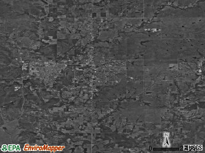 Zip code 74006 satellite photo by USGS