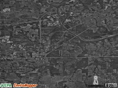 Zip code 74015 satellite photo by USGS