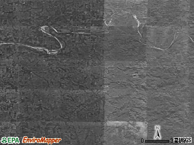 Zip code 74023 satellite photo by USGS