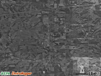 Zip code 74026 satellite photo by USGS