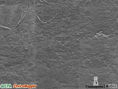 Zip code 74030 satellite photo by USGS