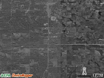 Zip code 74033 satellite photo by USGS