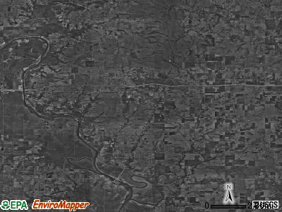 Zip code 74036 satellite photo by USGS