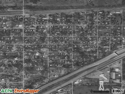 Zip code 74050 satellite photo by USGS