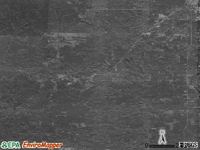 Zip code 74066 satellite photo by USGS