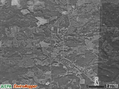 Zip code 74071 satellite photo by USGS