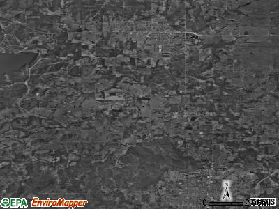 Zip code 74073 satellite photo by USGS