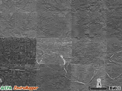 Zip code 74085 satellite photo by USGS