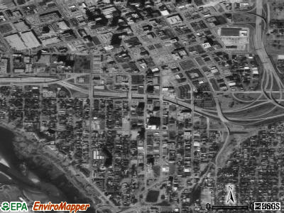 Zip code 74119 satellite photo by USGS