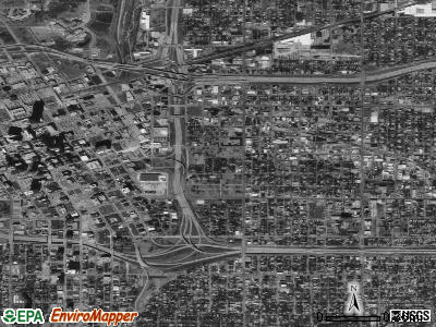 Zip code 74120 satellite photo by USGS