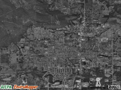 Zip code 74126 satellite photo by USGS