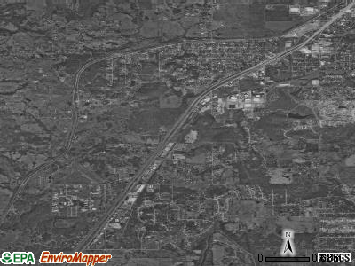 Zip code 74131 satellite photo by USGS