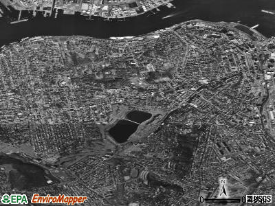 Zip code 10301 satellite photo by USGS