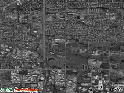 Zip code 74146 satellite photo by USGS