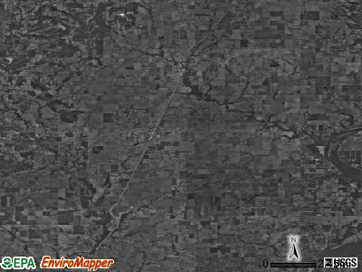 Zip code 74330 satellite photo by USGS