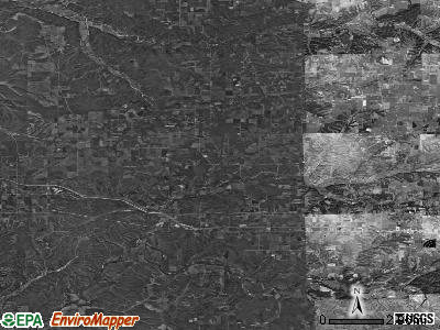Zip code 74338 satellite photo by USGS