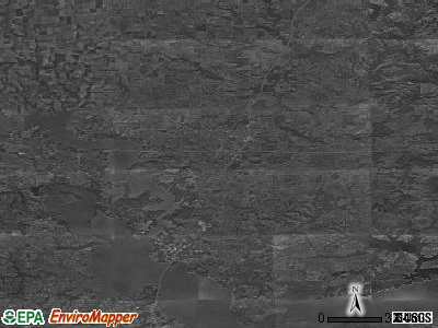 Zip code 74426 satellite photo by USGS