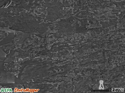 Zip code 74441 satellite photo by USGS
