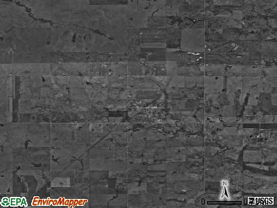 Zip code 74468 satellite photo by USGS