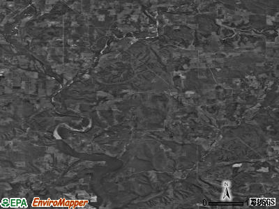 Zip code 74471 satellite photo by USGS