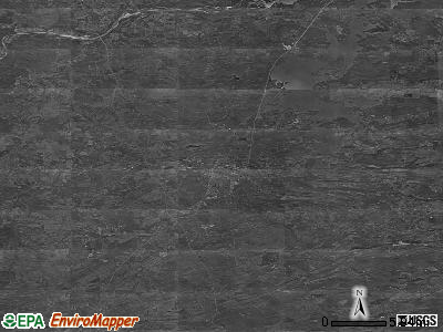 Zip code 74501 satellite photo by USGS