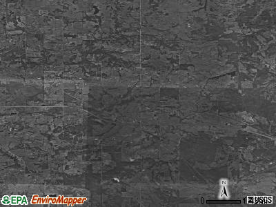 Zip code 74534 satellite photo by USGS