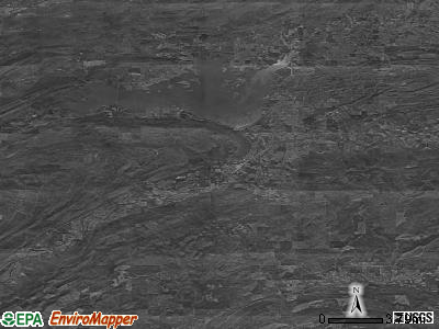 Zip code 74536 satellite photo by USGS