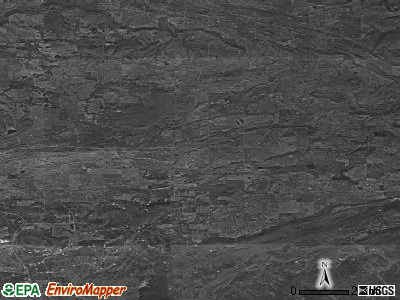 Zip code 74552 satellite photo by USGS