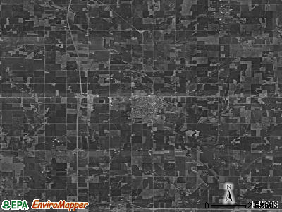 Zip code 74631 satellite photo by USGS