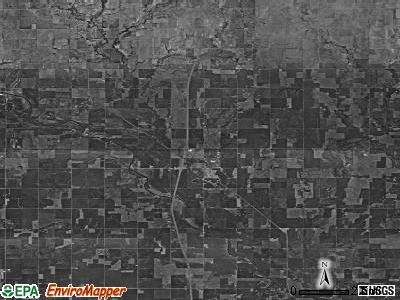 Zip code 74632 satellite photo by USGS