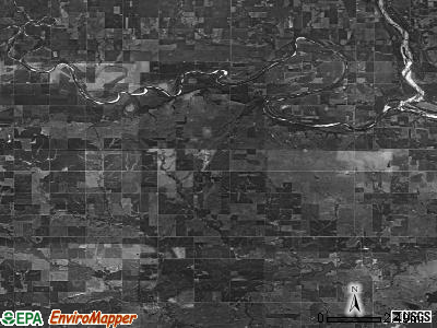 Zip code 74644 satellite photo by USGS