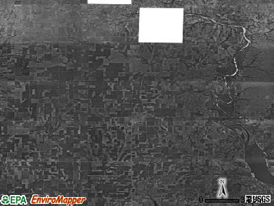 Zip code 74647 satellite photo by USGS