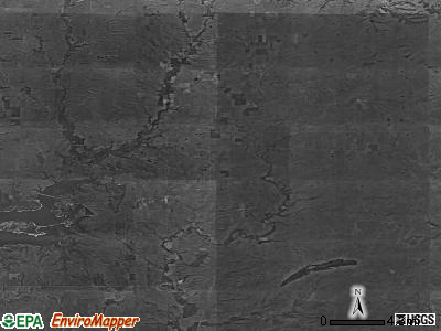 Zip code 74652 satellite photo by USGS