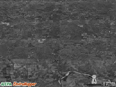 Zip code 74735 satellite photo by USGS
