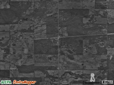 Zip code 74737 satellite photo by USGS