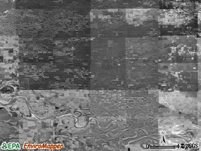 Zip code 74740 satellite photo by USGS