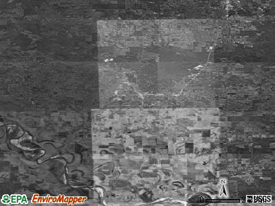 Zip code 74745 satellite photo by USGS
