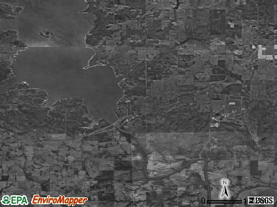 Zip code 74756 satellite photo by USGS