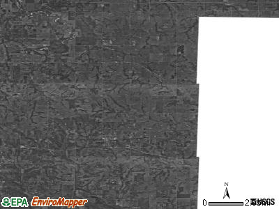 Zip code 74840 satellite photo by USGS
