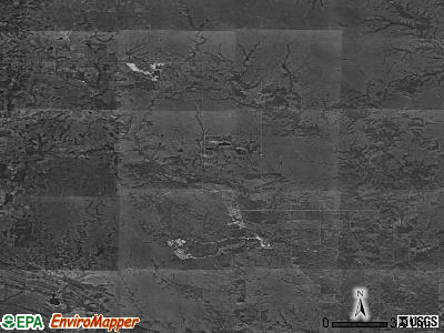 Zip code 74856 satellite photo by USGS