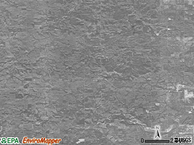 Zip code 74860 satellite photo by USGS