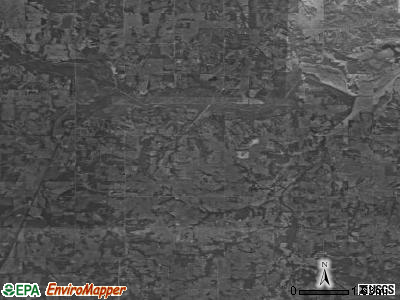 Zip code 74869 satellite photo by USGS