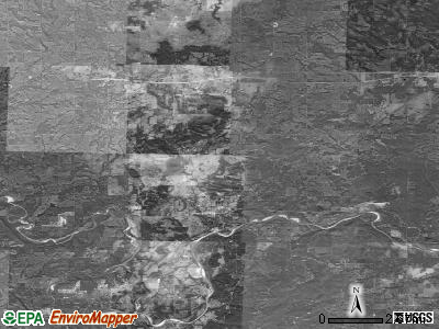 Zip code 74880 satellite photo by USGS