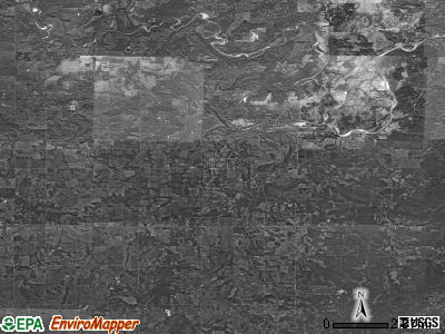 Zip code 74883 satellite photo by USGS